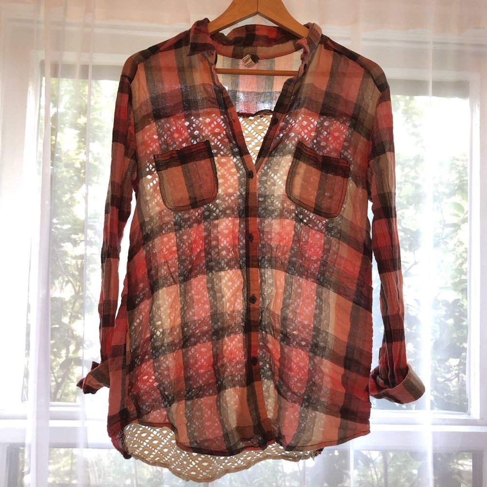 Free People Road Trip Plaid